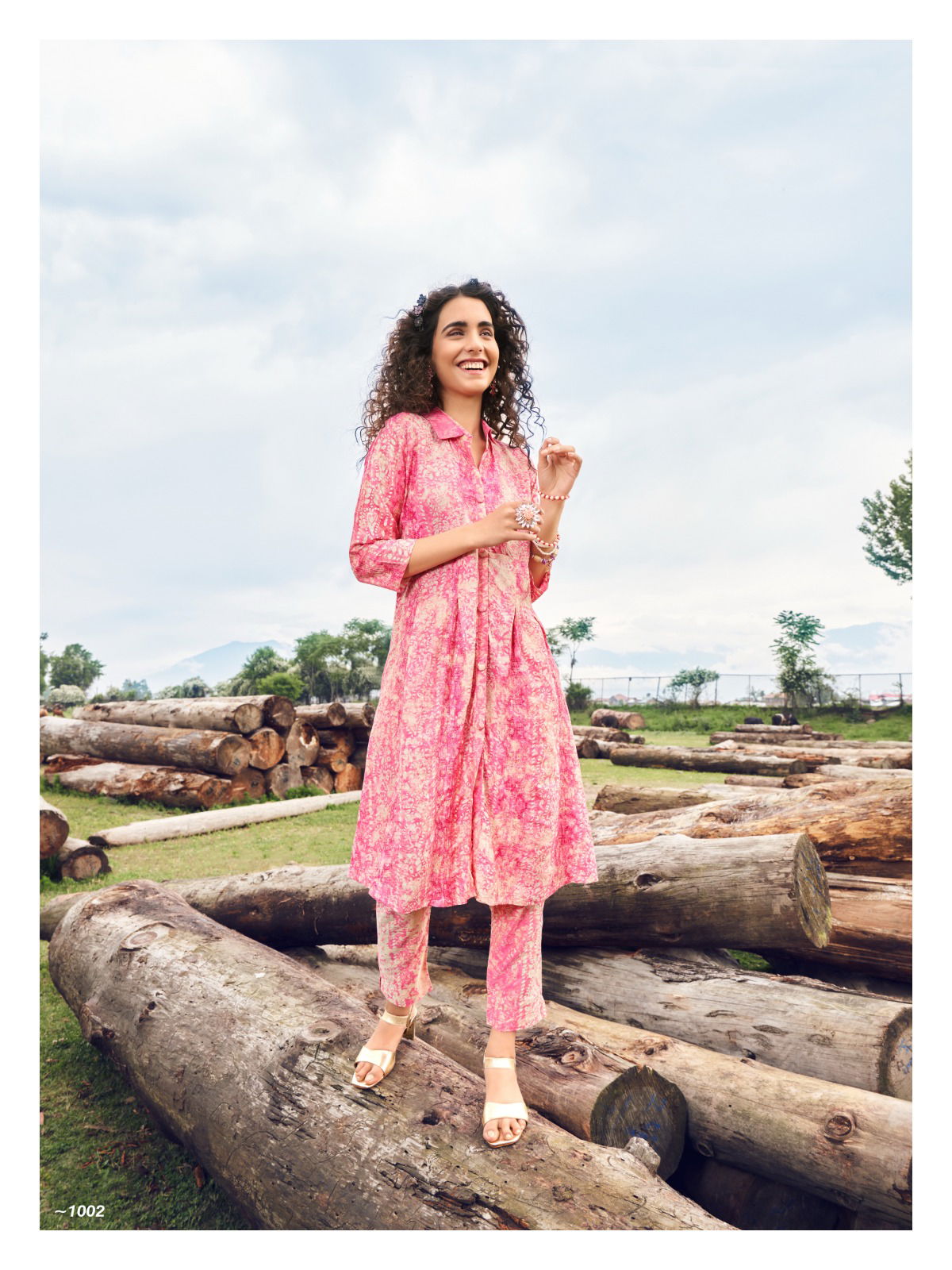 Malini By Wanna Batik Print Kurti With Bottom Catalog
